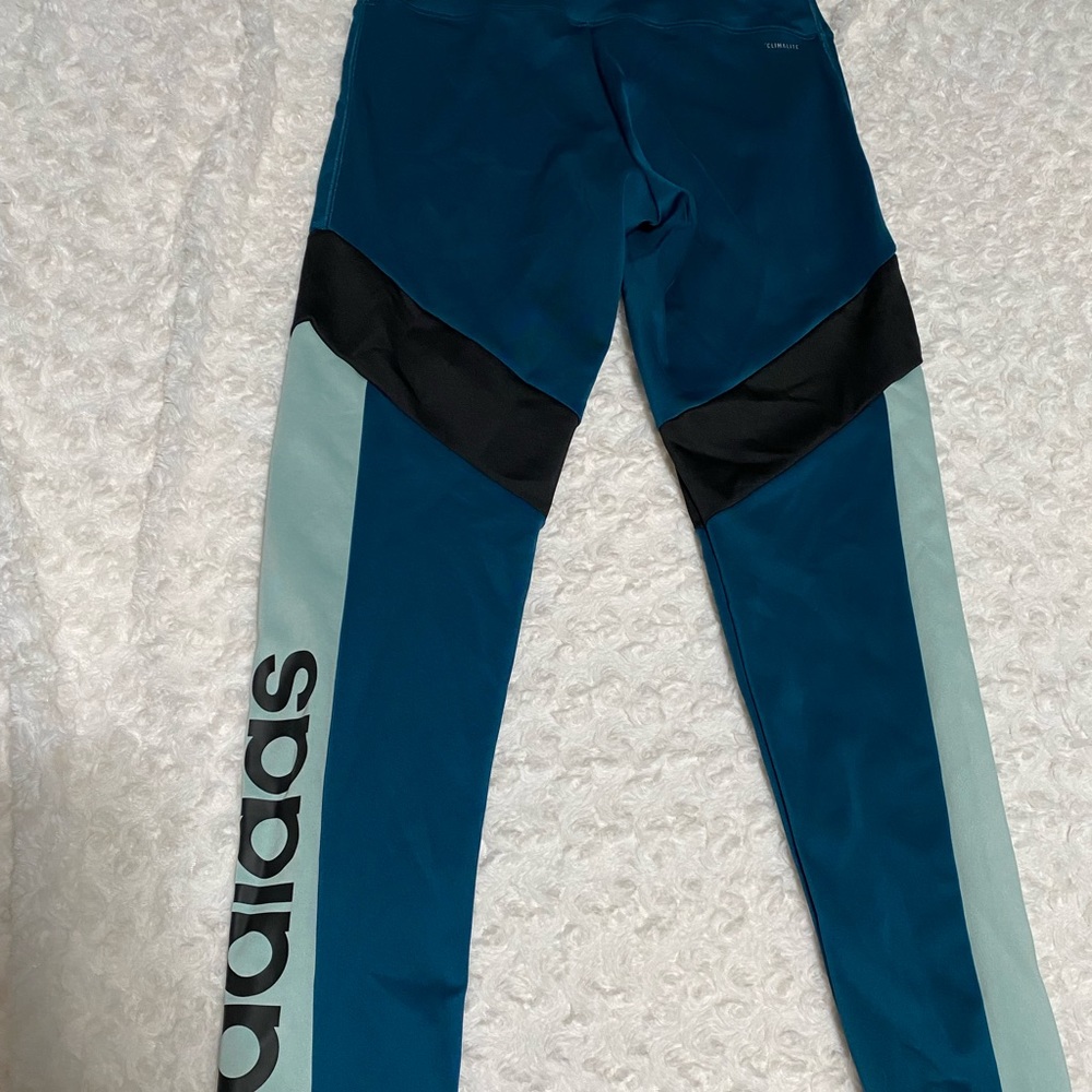 SOLD Adidas Multicolor Blue Leggings